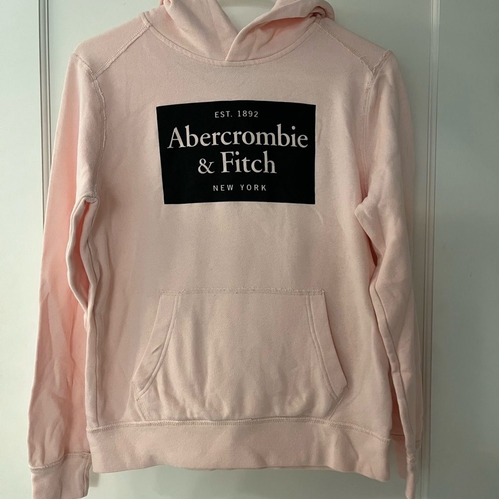 Girls super cute light weight pink hoodie!